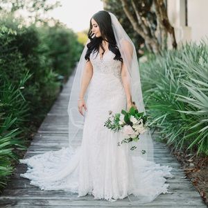 Martina Liana style #905 lace wedding dress